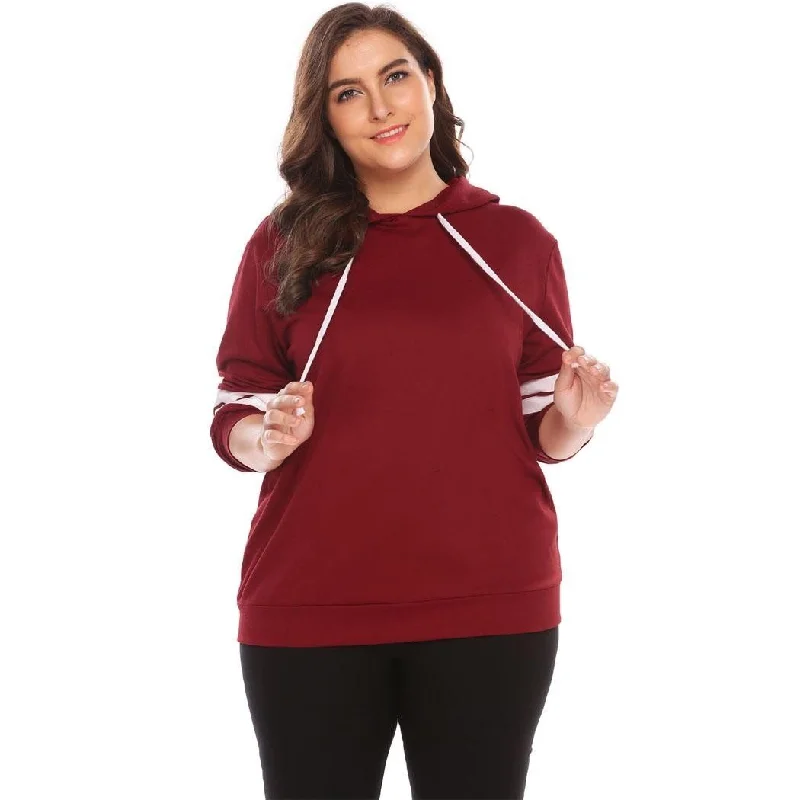 women sexy dresses for salsa nightsANALUKE Long Sleeve Large Loose Hoodie