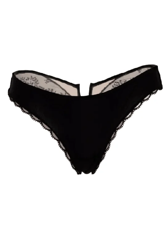 seamless hipster panties for women for a low - rise fitBrazilian Panty - Black