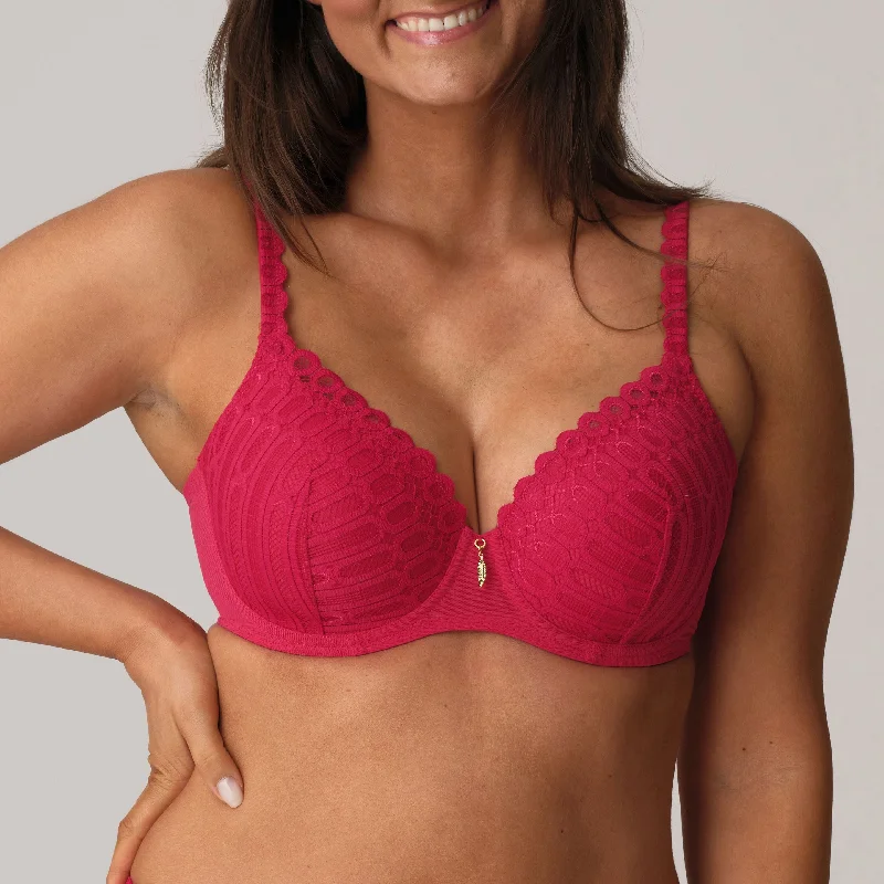 plus size women wide strap bra for extra supportLos Ayala Padded Heartshape Bra In Sangria - Prima Donna Twist plus size women wide strap bra for extra supportLos Ayala Padded Heartshape Bra In Sangria - Prima Donna Twist