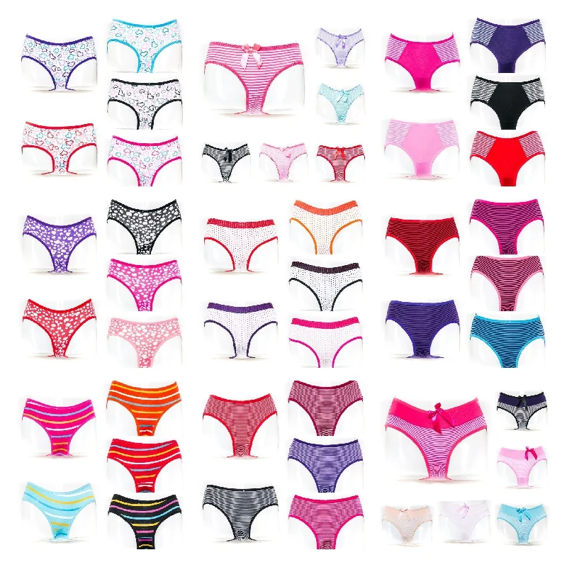 Pack of 3 Cotton Jersey Panty – Mix Panties – Any 3 Colours