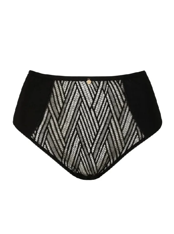 shapewear panties for women with body shapingOnde Sensuelle High Waist Panty- Black shapewear panties for women with body shapingOnde Sensuelle High Waist Panty- Black