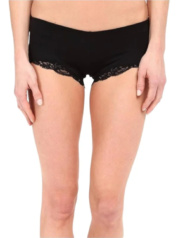 seamless shapewear panties for women with a flattering figureDelicious With Lace Hipster Brief Panty In Black seamless shapewear panties for women with a flattering figureDelicious With Lace Hipster Brief Panty In Black