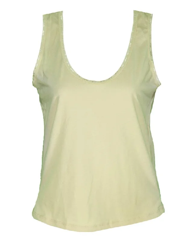 Plain Cotton Camisole For Women - Color Skin - MA-4