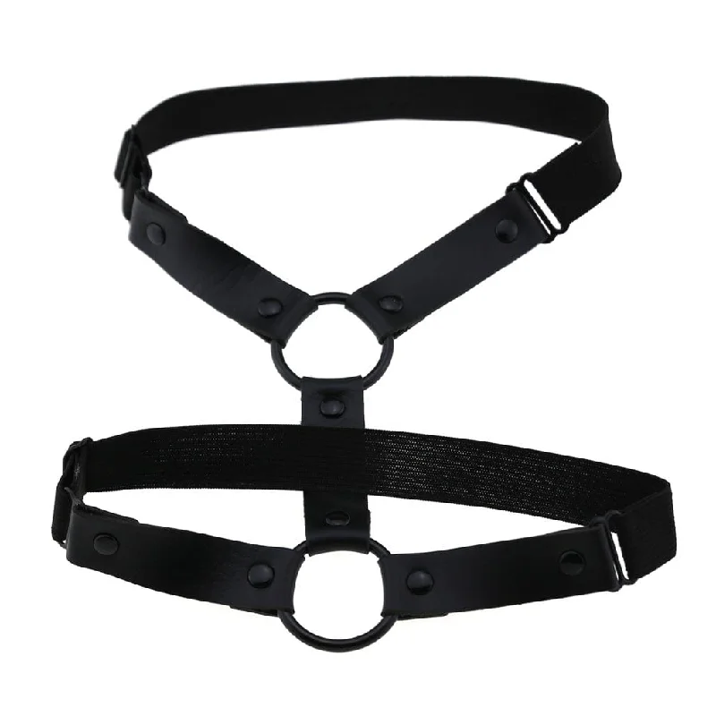 Women's Punk Elastic Bistratal Garter