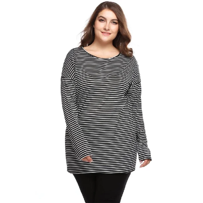 women sexy dresses for poolside partiesANALUKE Spring Autumn Large Long Sleeve T-Shirt women sexy dresses for poolside partiesANALUKE Spring Autumn Large Long Sleeve T-Shirt
