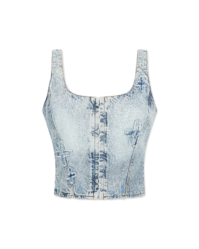 Ksubi Jeans Gigi Bustier Klassic Kraftwerk