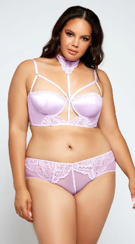 Plus Size Morning Glory Bra Set