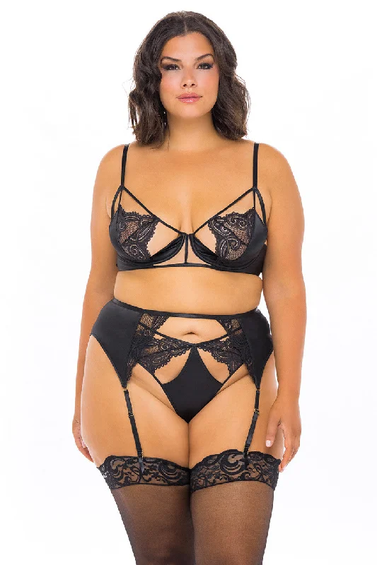 Ivy Underwire Lace Bra Set