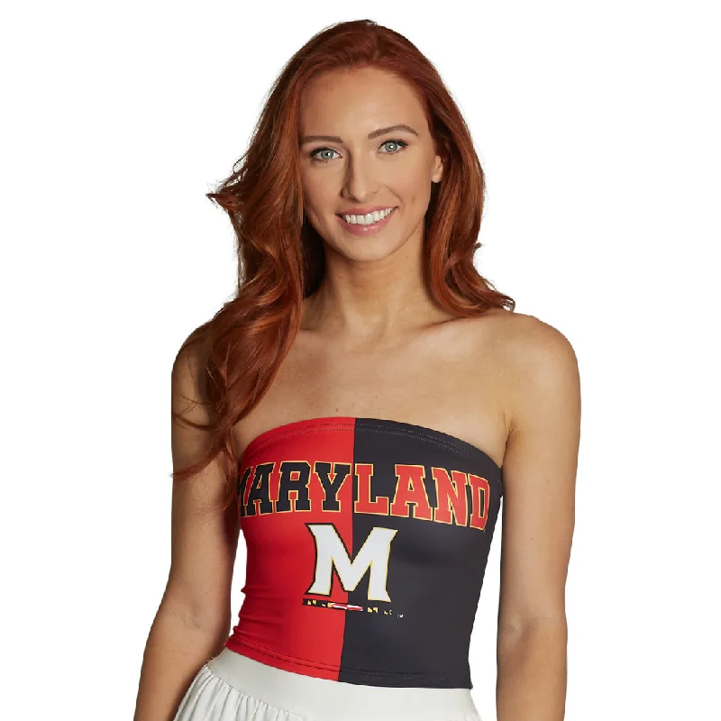 Maryland Terps Two Tone Tube Top