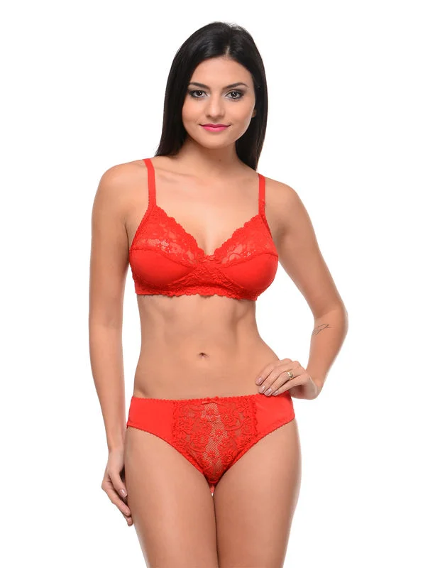 seamless shapewear panties for women with a flattering figureBodycare Bridal Red color Bra & Panty Set in Nylon Elastane-6404RE seamless shapewear panties for women with a flattering figureBodycare Bridal Red color Bra & Panty Set in Nylon Elastane-6404RE