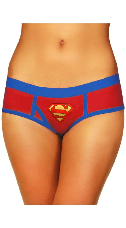 Plus Size Superman Boyshort Panty