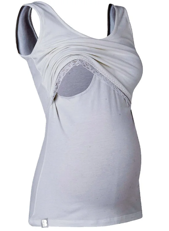 Breastfeeding Vest - Grey