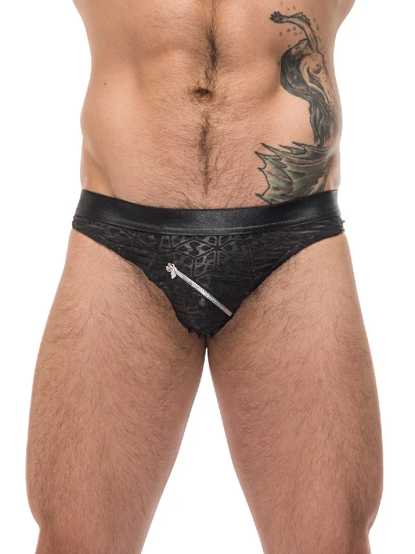 Briefs with Front and Back Zip