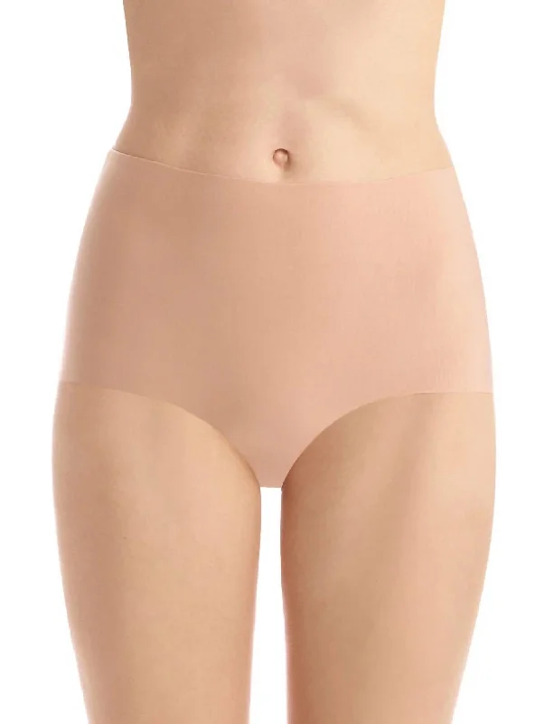 Butter High Rise Panty In Beige