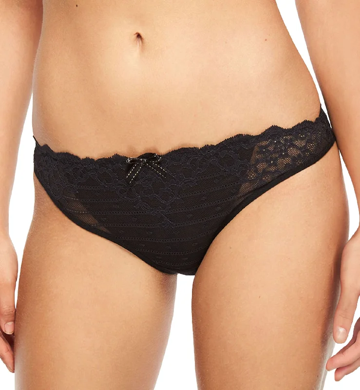 Chantelle Rive Gauche Lace Bikini (C30870) - Black