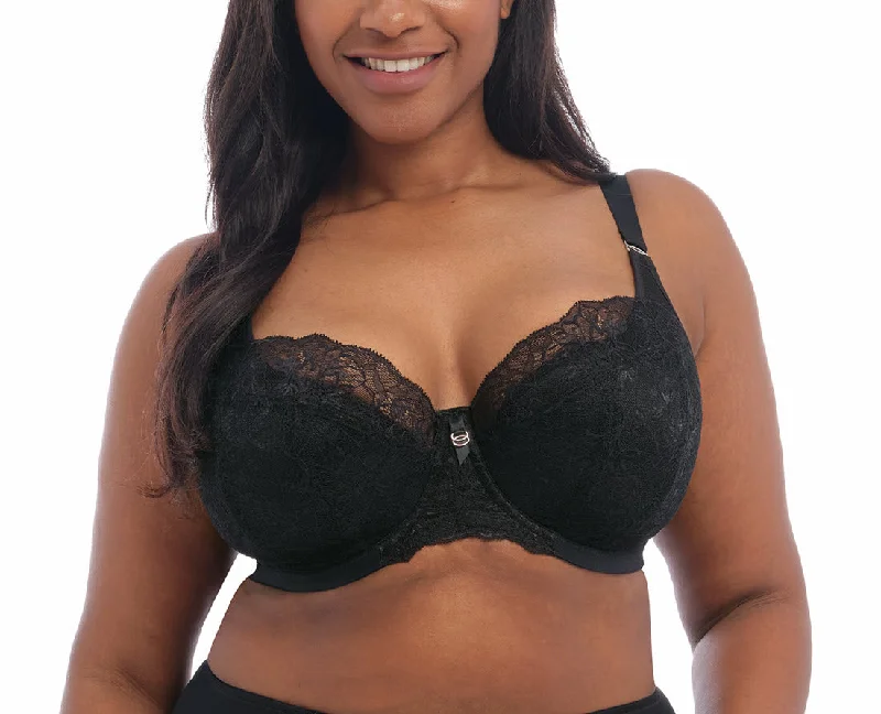 Elomi Brianna Black Padded Balconette Bra 8081