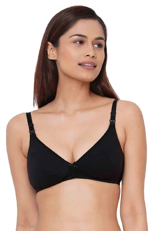 Organic Cotton Antimicrobial Feeding Bra-IMB006D