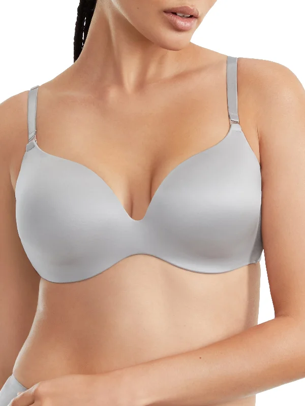 Le Mystere Women's Satin & Mesh T-Shirt Bra