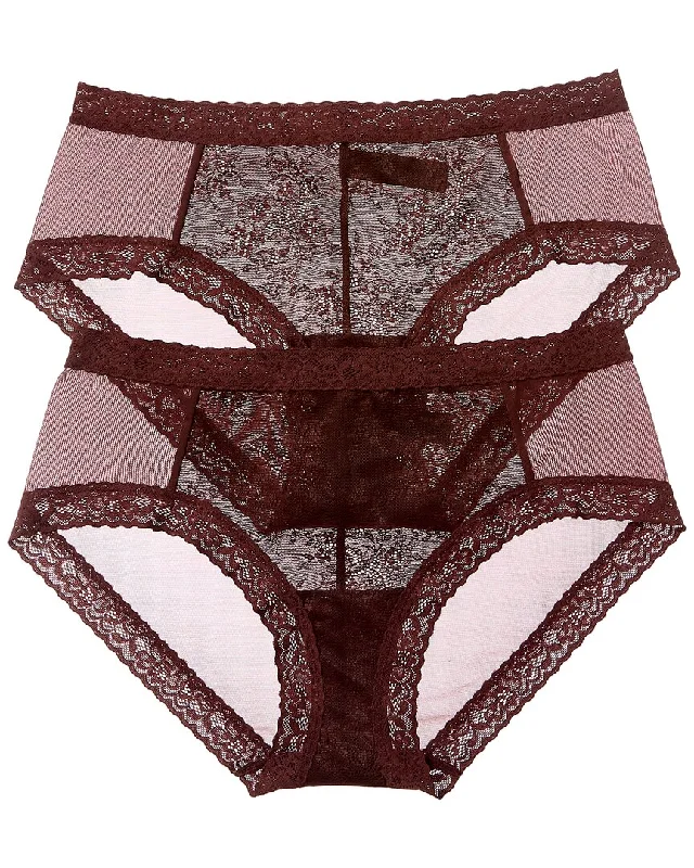 anti - static women briefs for reducing static clingNatori 2pk Escape Girl Brief