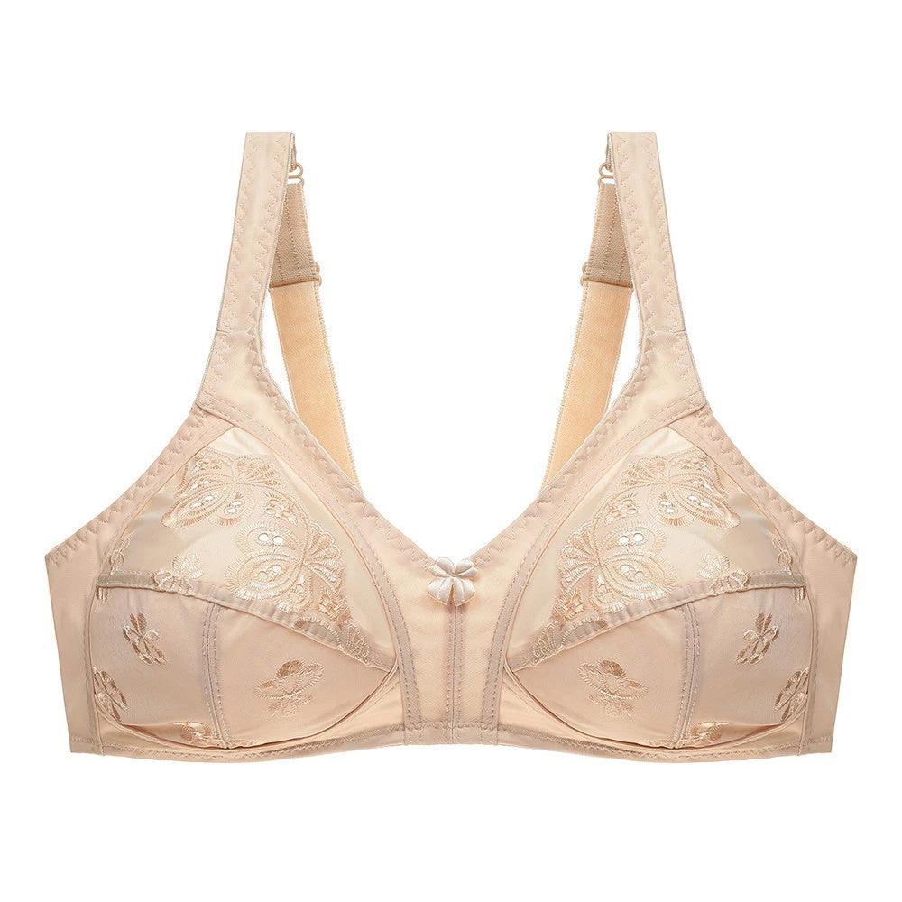 Nude Skin Color Thin Mold Cup Lace Bra: Premium Sexy Women's Bra