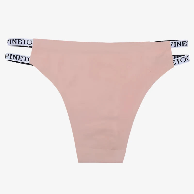 Pink Sexy Low-Rise Seamless Panties