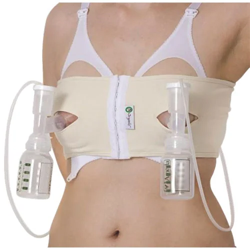 PumpEase Hands Free Pumping Bra - Natural