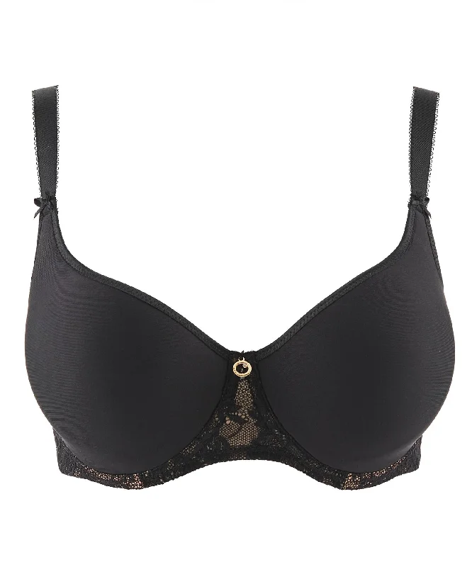 Rosessence Black Spacer T-Shirt Bra