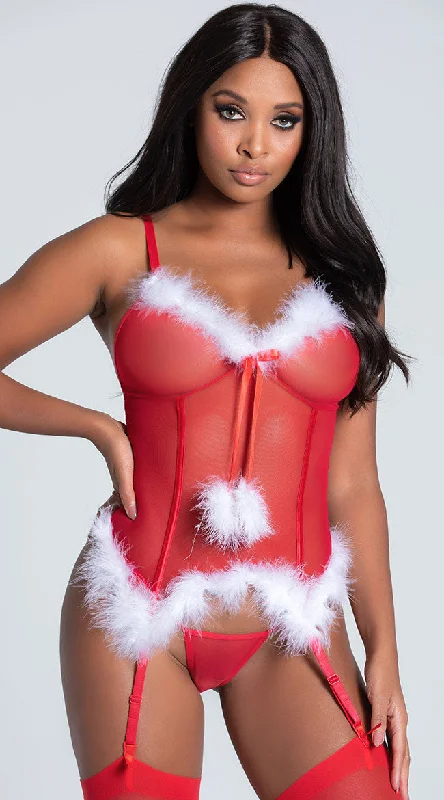 Santa's Sexy Helper Lingerie Costume