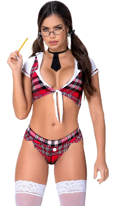 Schooled In Seduction Lingerie Costume