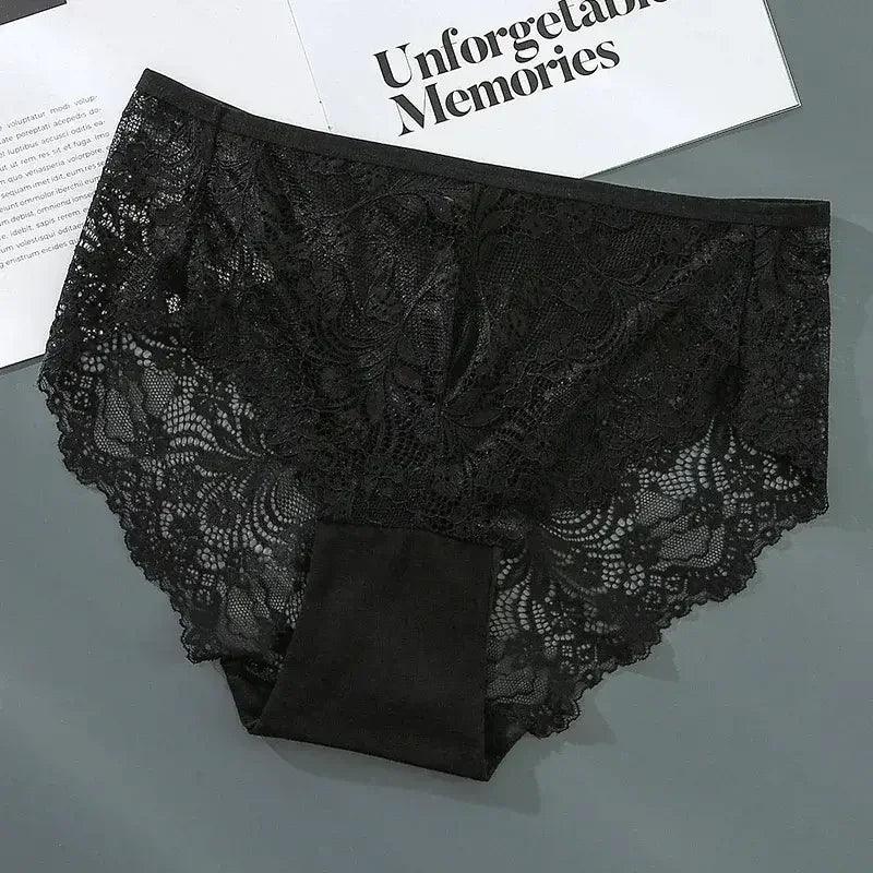 Sexy Black Lace Women's Underpants