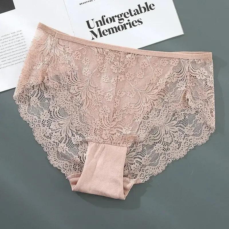 Sexy Pink Lace Women's Underpants