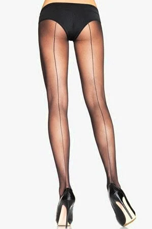 Sheer Backseam Pantyhose