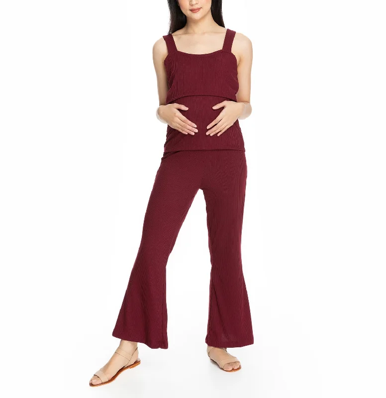 Tracey Loungewear Set Vermillion