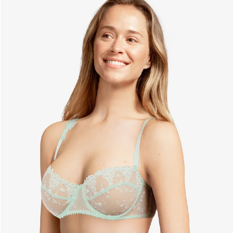 seamless wireless bras for everyday comfortWhite Nights Balconnet Bra ATOLL - CLEARANCE seamless wireless bras for everyday comfortWhite Nights Balconnet Bra ATOLL - CLEARANCE