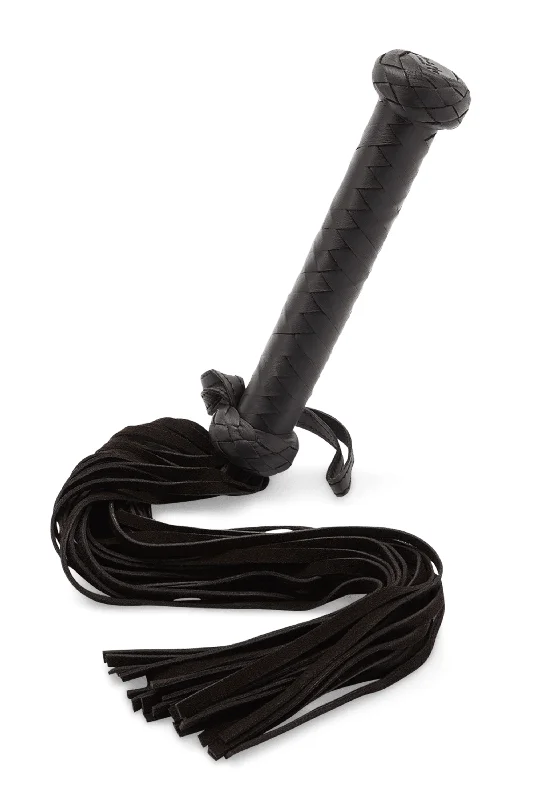 Silk bras for a luxurious and smooth texture​ Black Leather Flogger