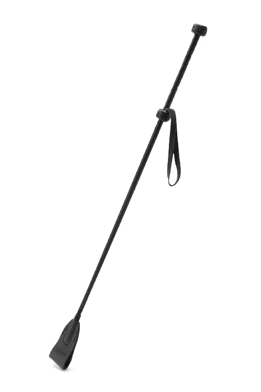 Minimizer bras to reduce the appearance of breast size​ Black Leather Riding Crop