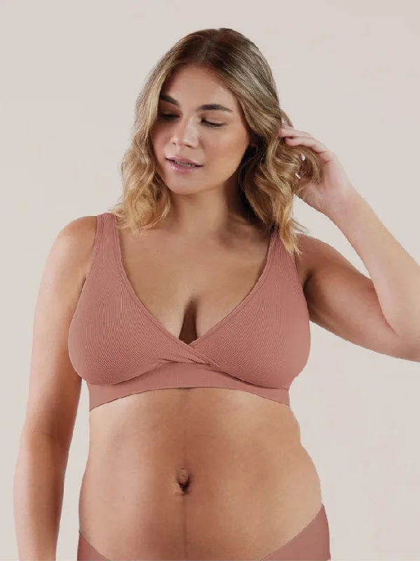 Bra with padded straps to reduce shoulder strain​ Bravado Restore Bra