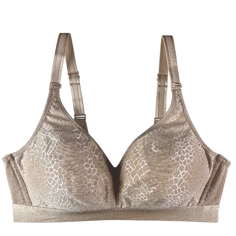 Bra with a high - cut cup for more coverage and support Chantelle C-Magnifique Full Bust Wirefree Bra Bra with a high - cut cup for more coverage and support Chantelle C-Magnifique Full Bust Wirefree Bra