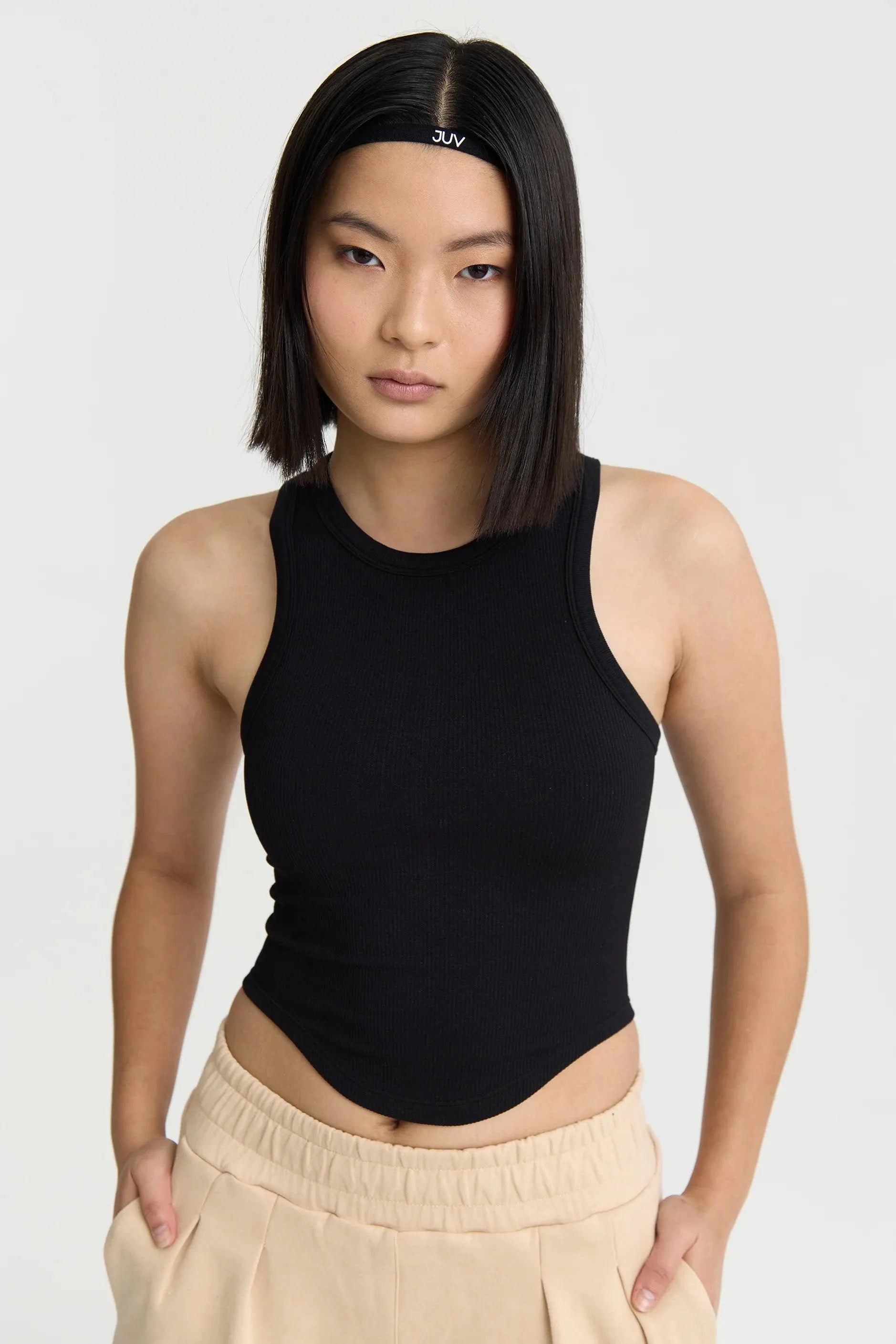 Bra with anti - bacterial properties for a hygienic fit​ Sleek Tank Top