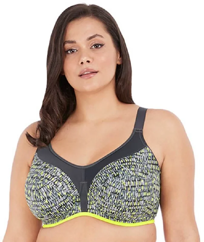 Elomi Energise Underwire Sports Bra - Lime Twist