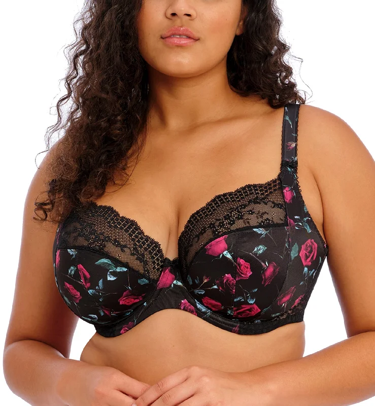 Nylon bras offering durability and stretch Elomi Lucie Banded Stretch Lace Plunge Underwire Bra (4490) - Rock N Rose Nylon bras offering durability and stretch Elomi Lucie Banded Stretch Lace Plunge Underwire Bra (4490) - Rock N Rose
