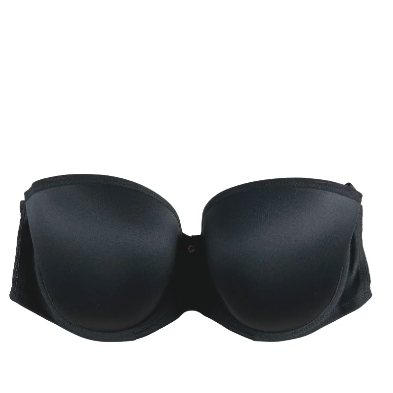 Bra with a contour memory foam cup for a natural look​ Elomi Smooth UW Moulded Strapless