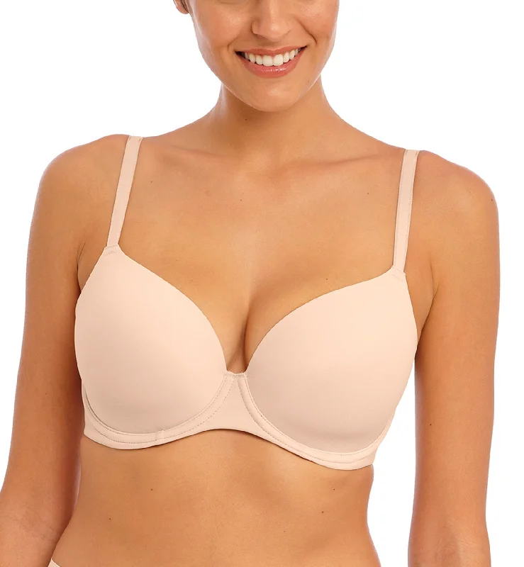Plus - size bras designed for larger cup sizes and fuller figures Freya Undetected Convertible Molded Underwire Bra (401708) - Natural Beige Plus - size bras designed for larger cup sizes and fuller figures Freya Undetected Convertible Molded Underwire Bra (401708) - Natural Beige