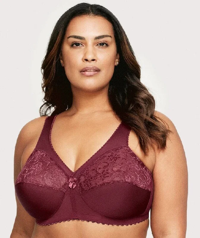moisture wicking sleep bras for hot sleepersGlamorise Magiclift Original Wire-Free Support Bra - Burgundy moisture wicking sleep bras for hot sleepersGlamorise Magiclift Original Wire-Free Support Bra - Burgundy