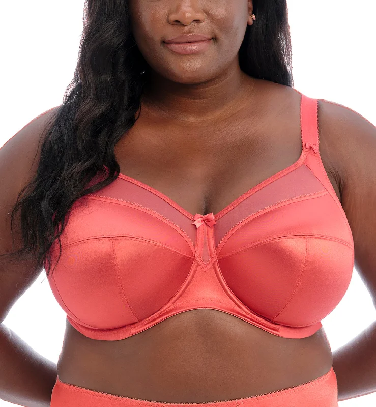 Demi - cup bras for a sexy and revealing look​ Goddess Keira Support Underwire Bra (6090) - Mineral Red