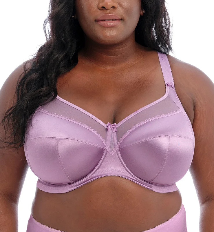 Bra with a plunge neckline for low - cut tops Goddess Keira Support Underwire Bra (6090) - Wisteria Bra with a plunge neckline for low - cut tops Goddess Keira Support Underwire Bra (6090) - Wisteria