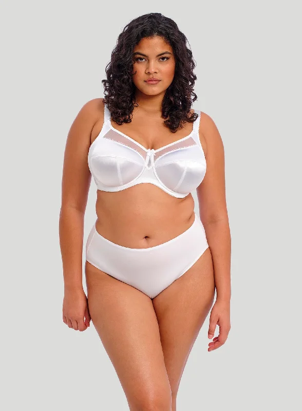 Goddess: Keira Underwired Banded Bra White