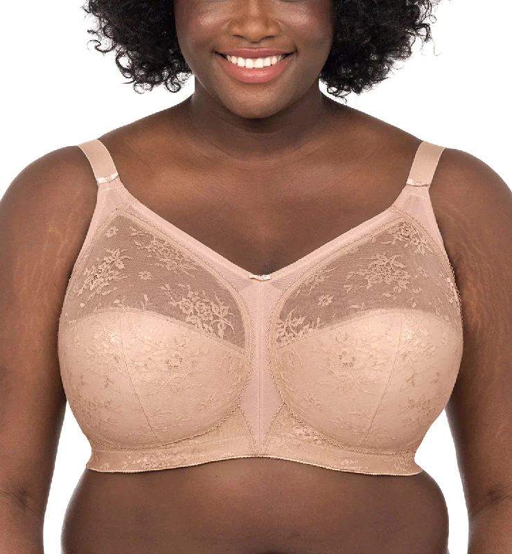 Bra with a shiny finish for a glamorous effect Goddess Verity Full Cup Non Wire Bra (700218) - Fawn Bra with a shiny finish for a glamorous effect Goddess Verity Full Cup Non Wire Bra (700218) - Fawn