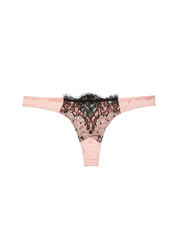 Bra with a matte finish for a more subdued appearance​ Iris Lace Thong