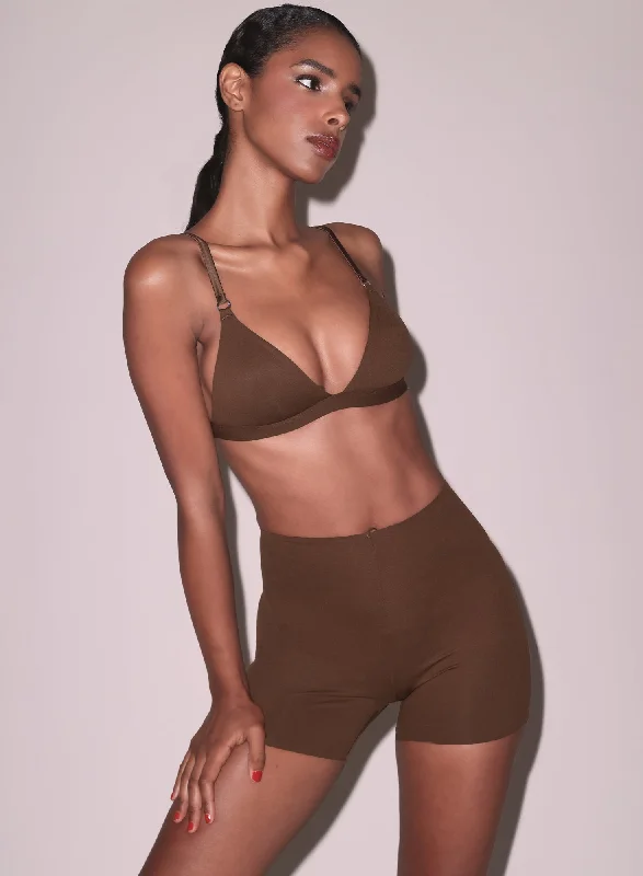 Bra with a detachable strap for easy washing​ Le Stretch Micro Bike Short